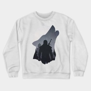 The Song of the White Wolf Crewneck Sweatshirt